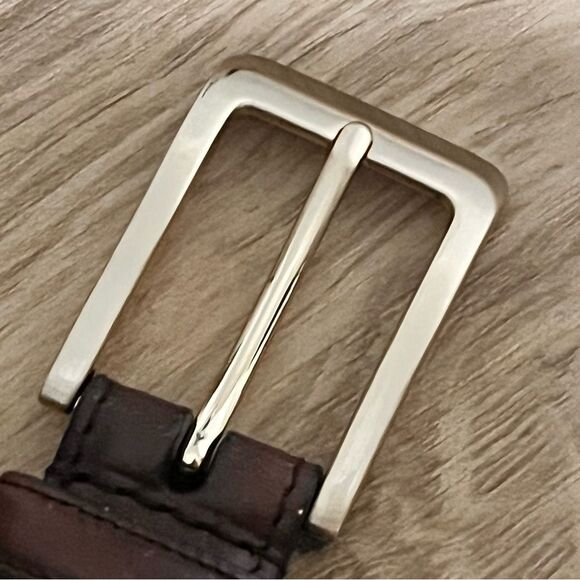 Genuine Leather Braided Belt bonded lacing 34 - Picture 7 of 11